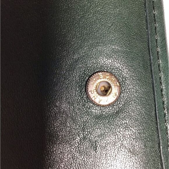 Coach Green Vintage Billfold Wallet Photo Album Unisex - Picture 5 of 11